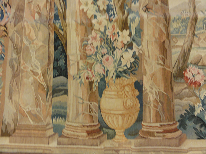 27160 Unique antiqued tapestry all handmade