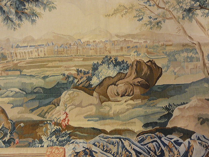 27160 Unique antiqued tapestry all handmade