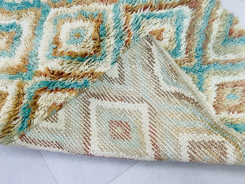 Moroccan Boucherouite Rug 3x5 ft - TB26