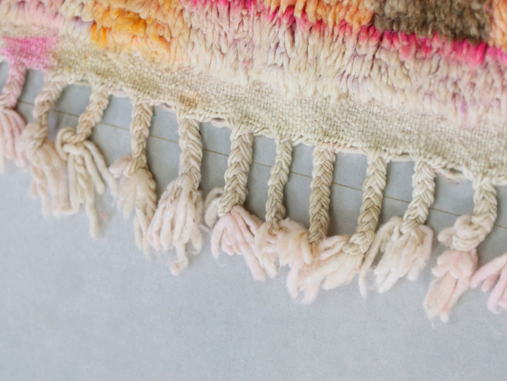 Moroccan Wool Rug 5x8 - B49