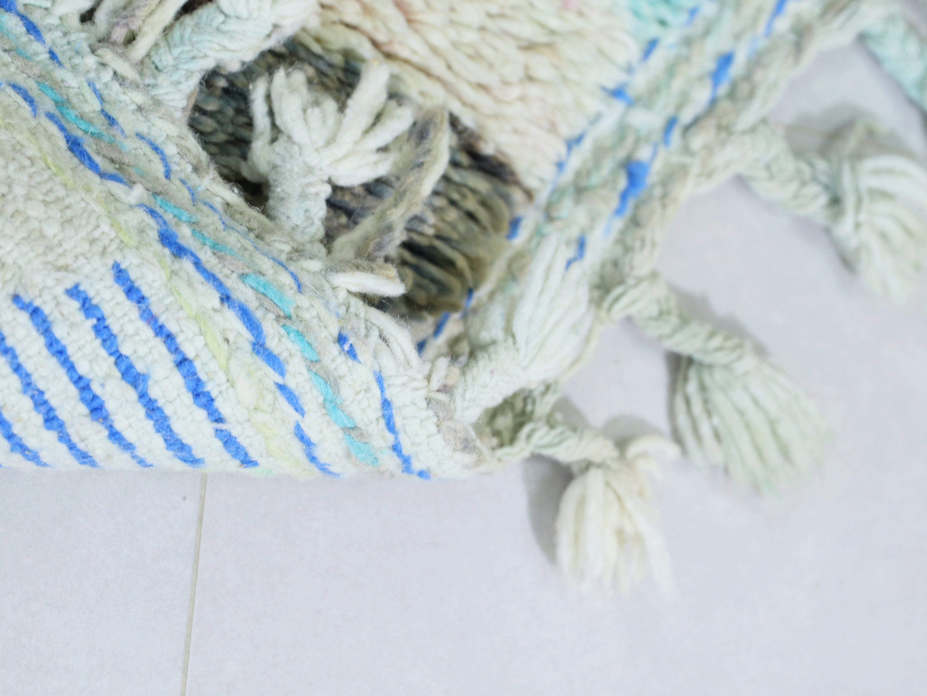 Moroccan Wool Rug 5x8 - B50