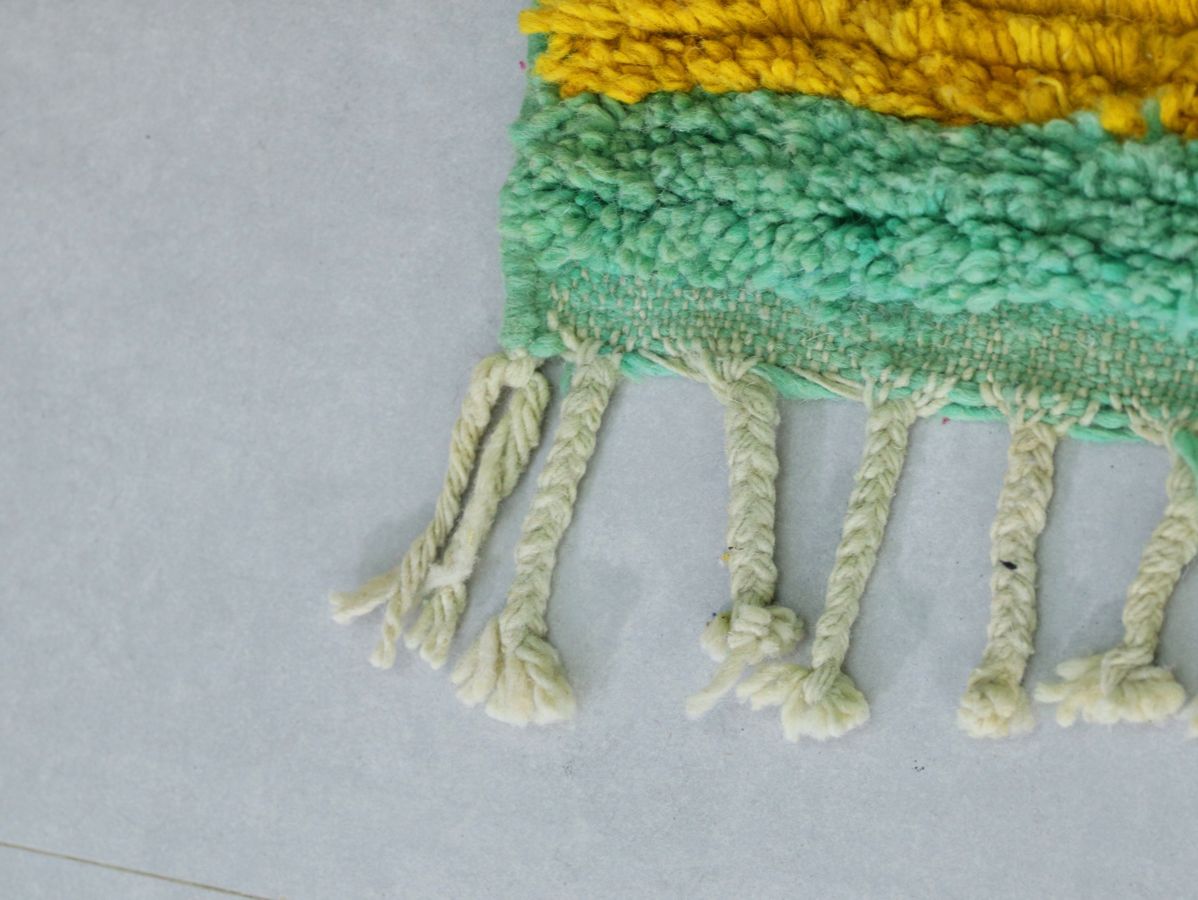 Handwoven Wool Carpet   5x8 - B34