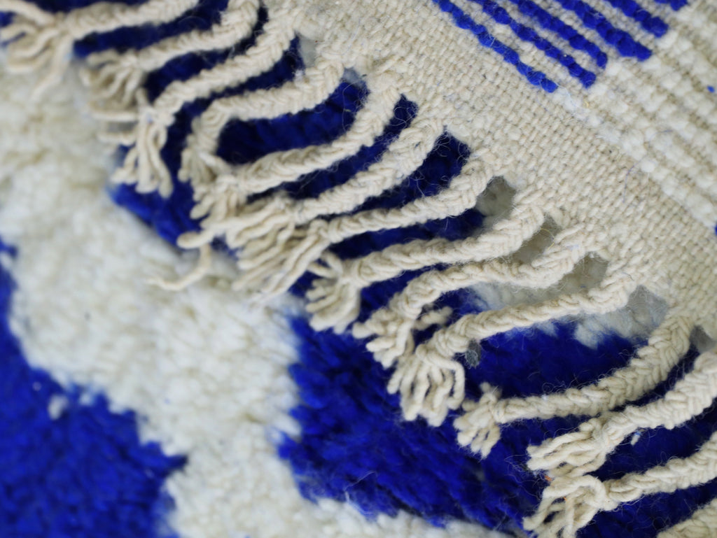 Handmade Moroccan Beni Ourain Rug 5x8 - B39