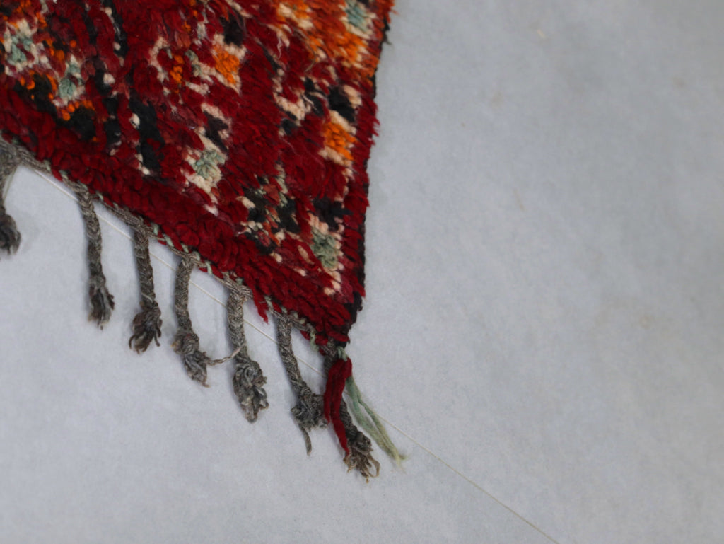 Handwoven Berber Wool Carpet 6x9 - Soft High-Quality Handmade Area Rug  - C65