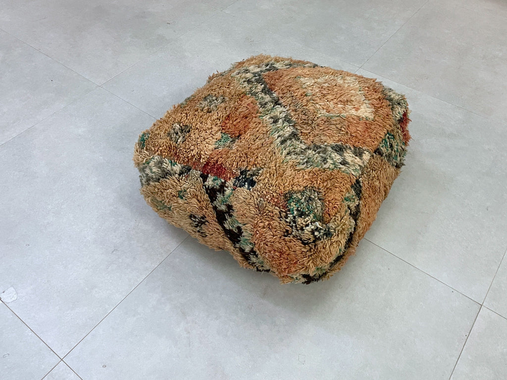 Moroccan floor pillow cover - W18