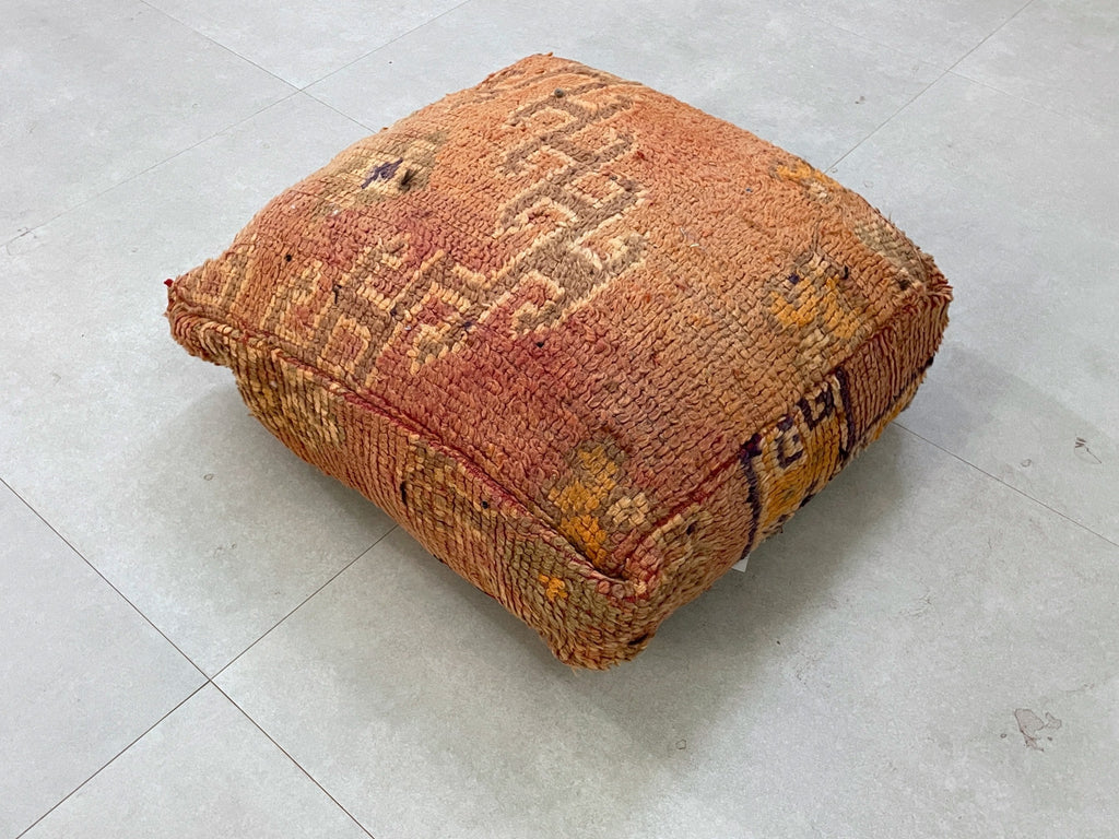 Moroccan floor pillow cover - J25