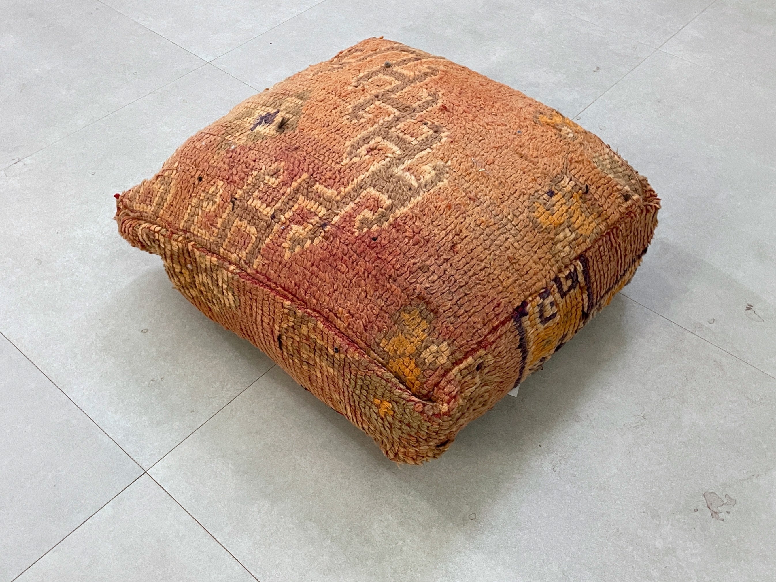 Moroccan floor pillow cover - J25