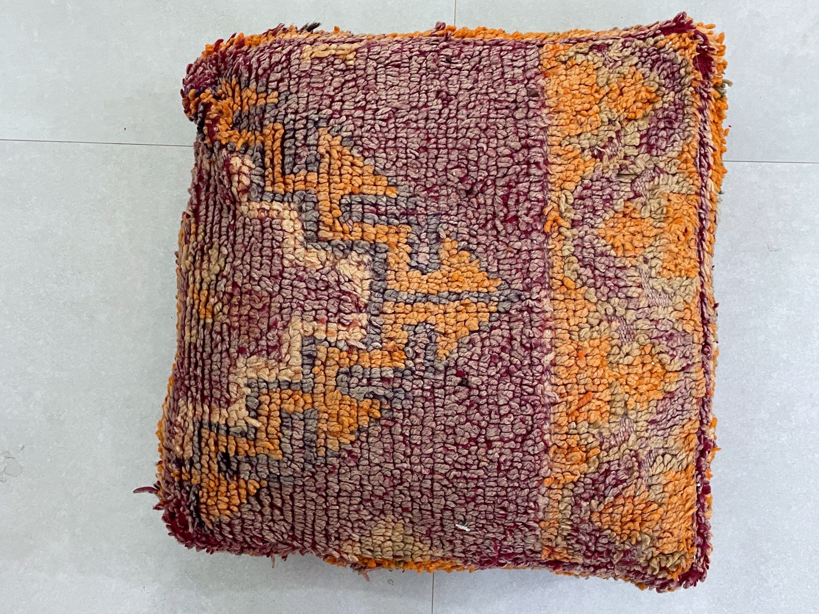 Moroccan floor pillow cover - J61