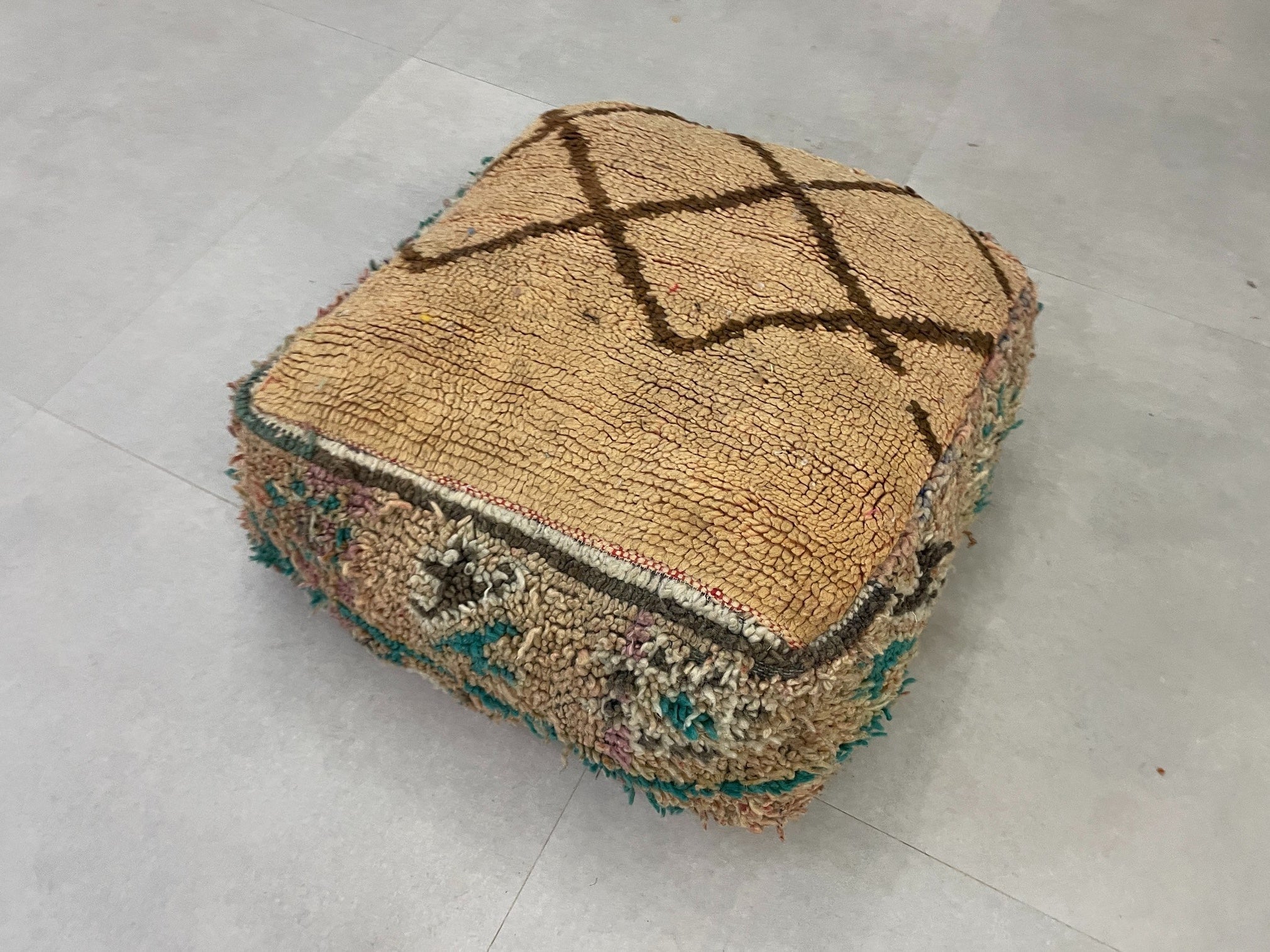 Moroccan floor pillow cover - U26