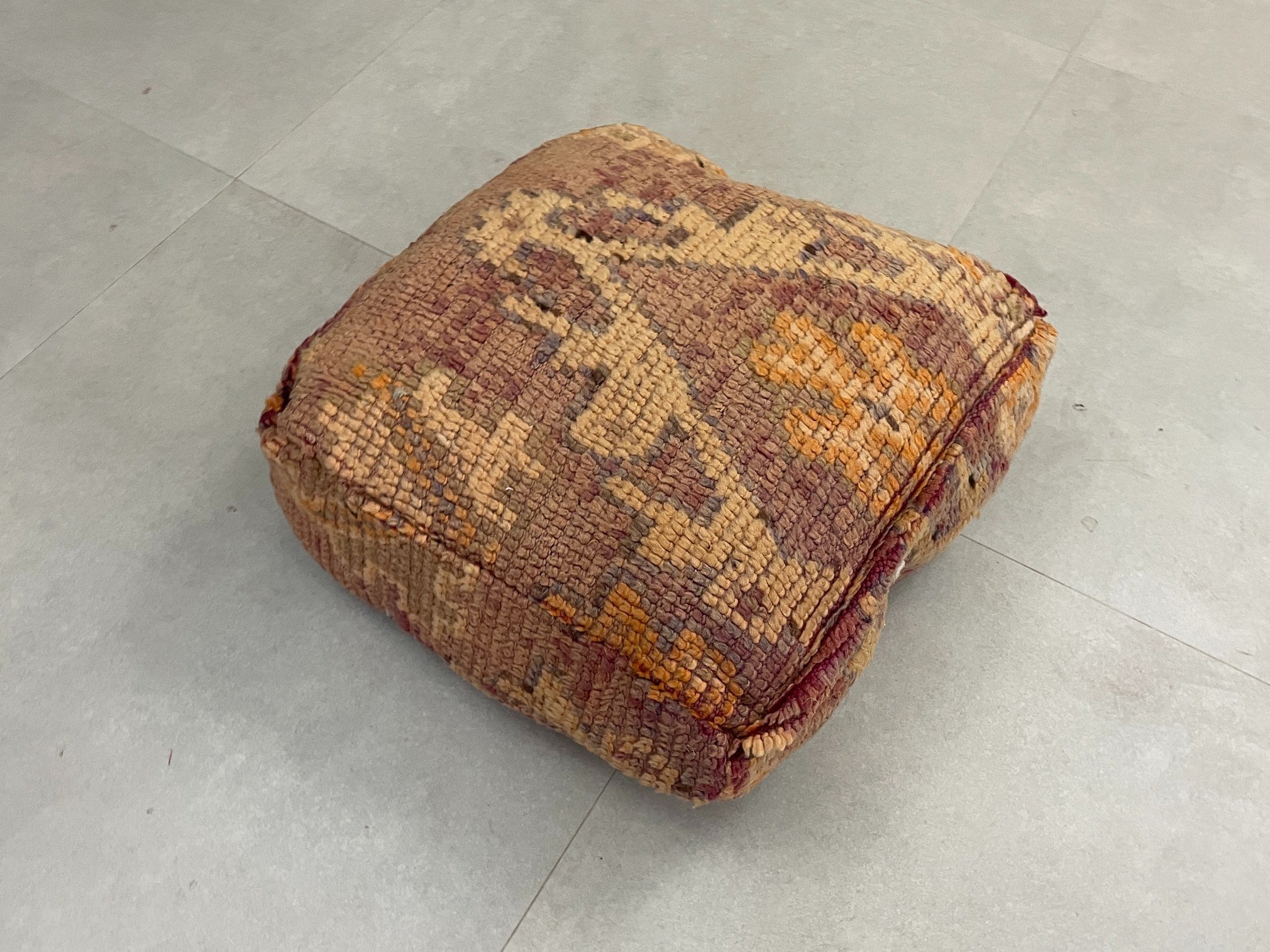 Moroccan floor pillow cover - V31