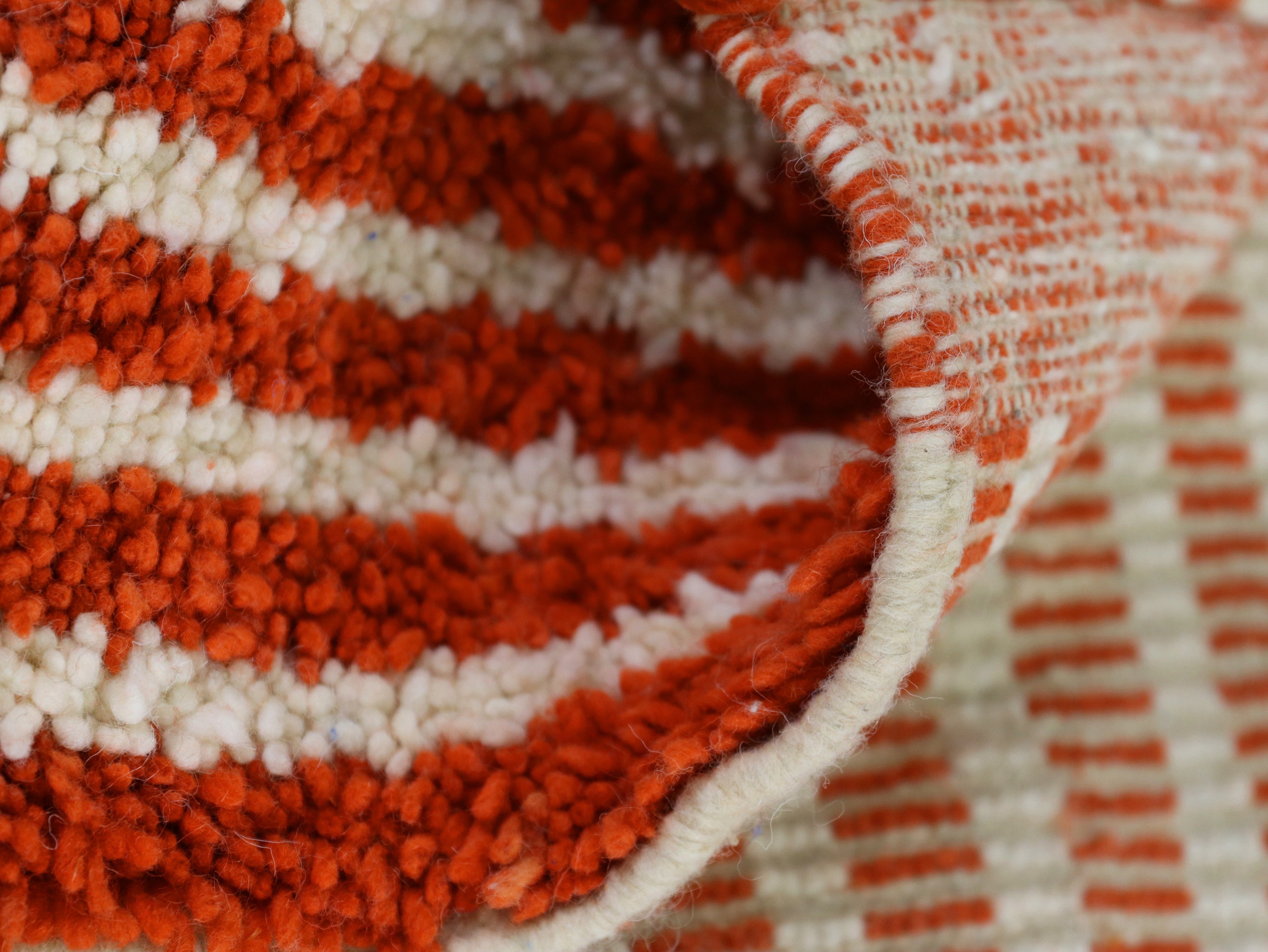 Handmade Moroccan Wool Rug -  6x8 - A1