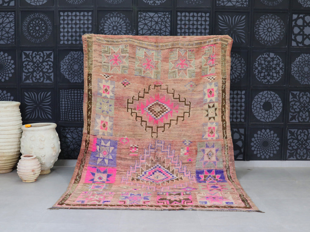 Vinatge Moroccan Rug 6x10 - C53
