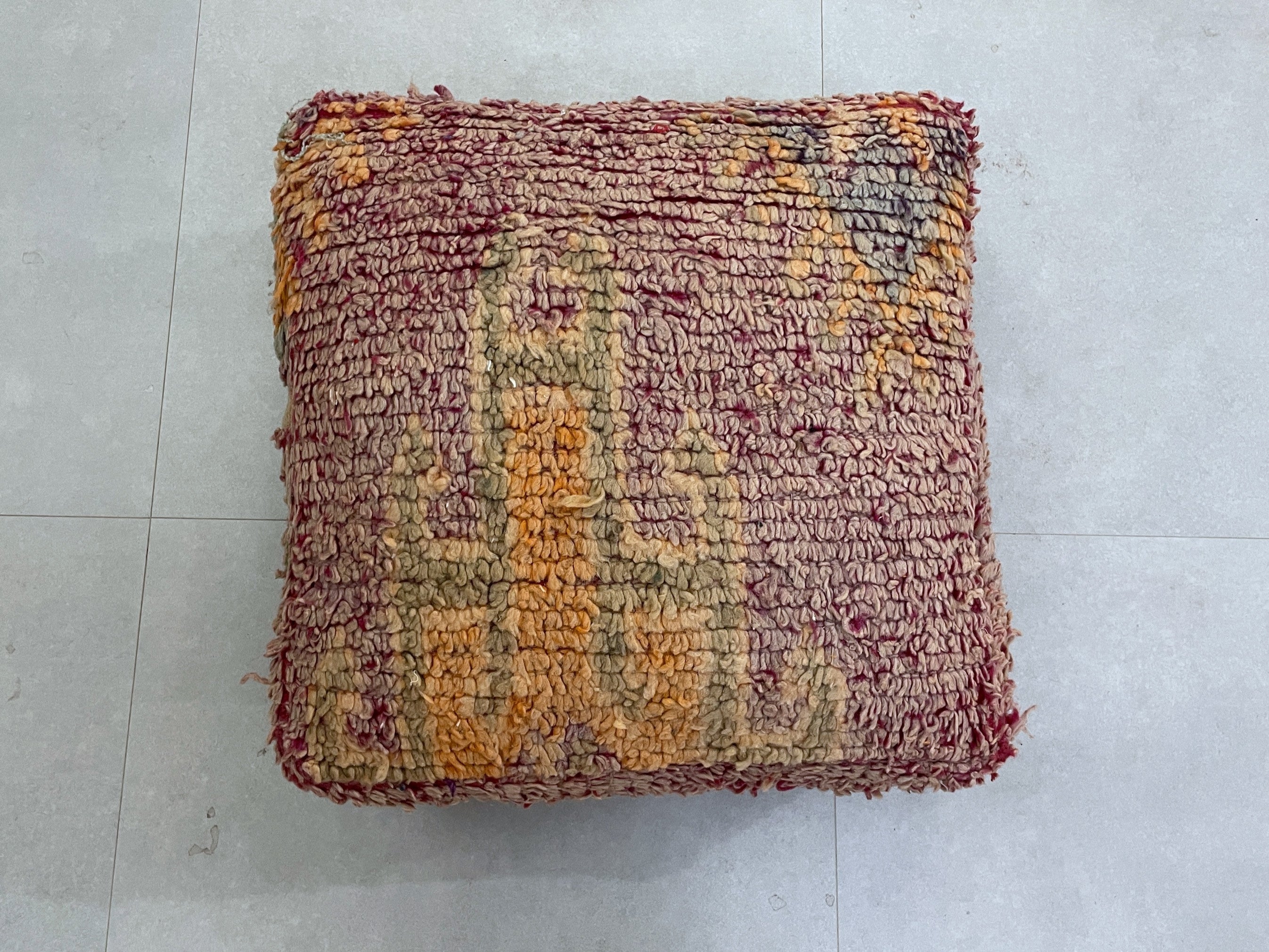 Moroccan pouf cover - F54